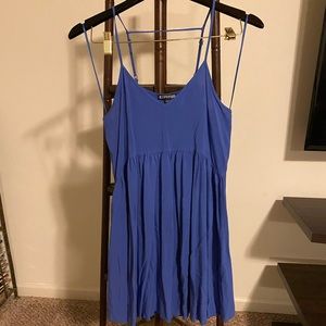 Blue Express Minidress